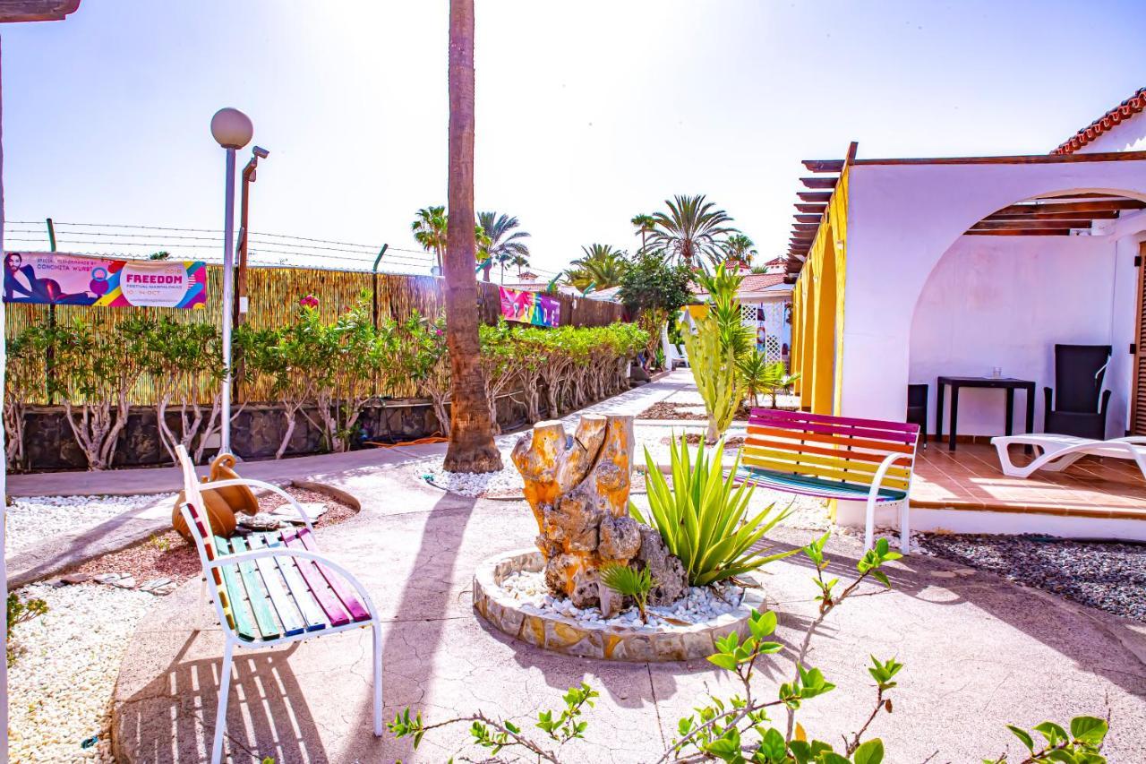 Rainbow Golf Bungalows, Gay Men-Only Resort Maspalomas  Ngoại thất bức ảnh