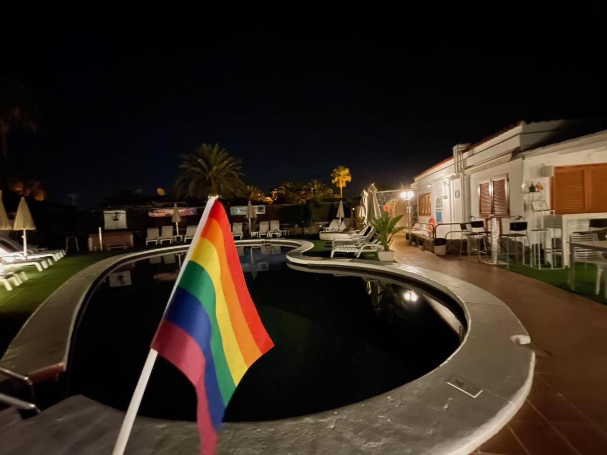 Rainbow Golf Bungalows, Gay Men-Only Resort Maspalomas  Ngoại thất bức ảnh
