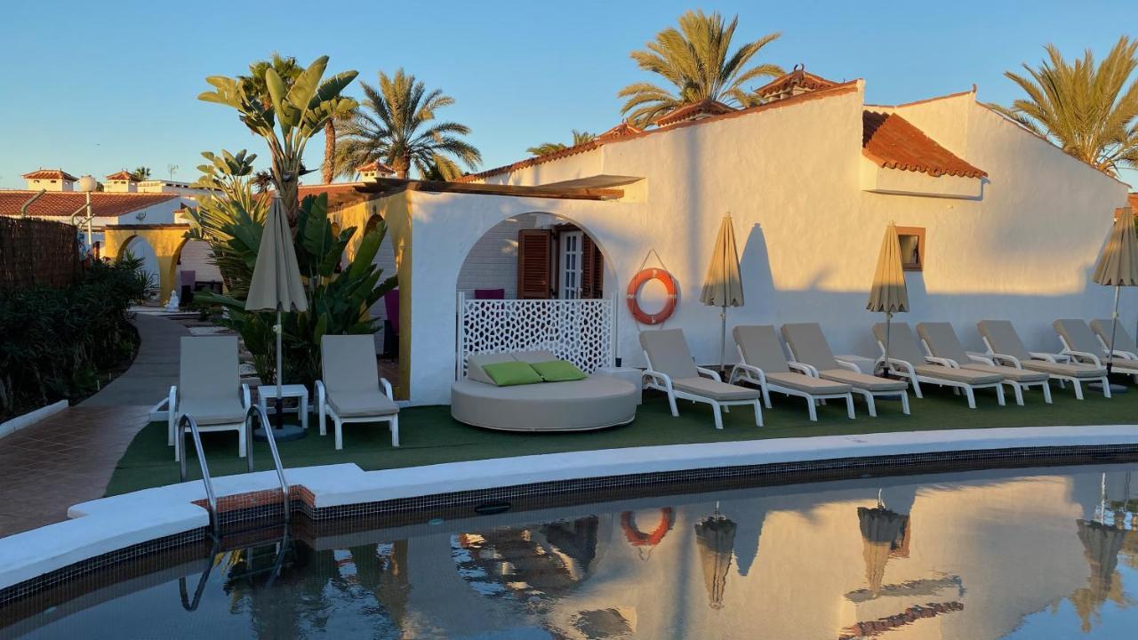 Rainbow Golf Bungalows, Gay Men-Only Resort Maspalomas  Ngoại thất bức ảnh