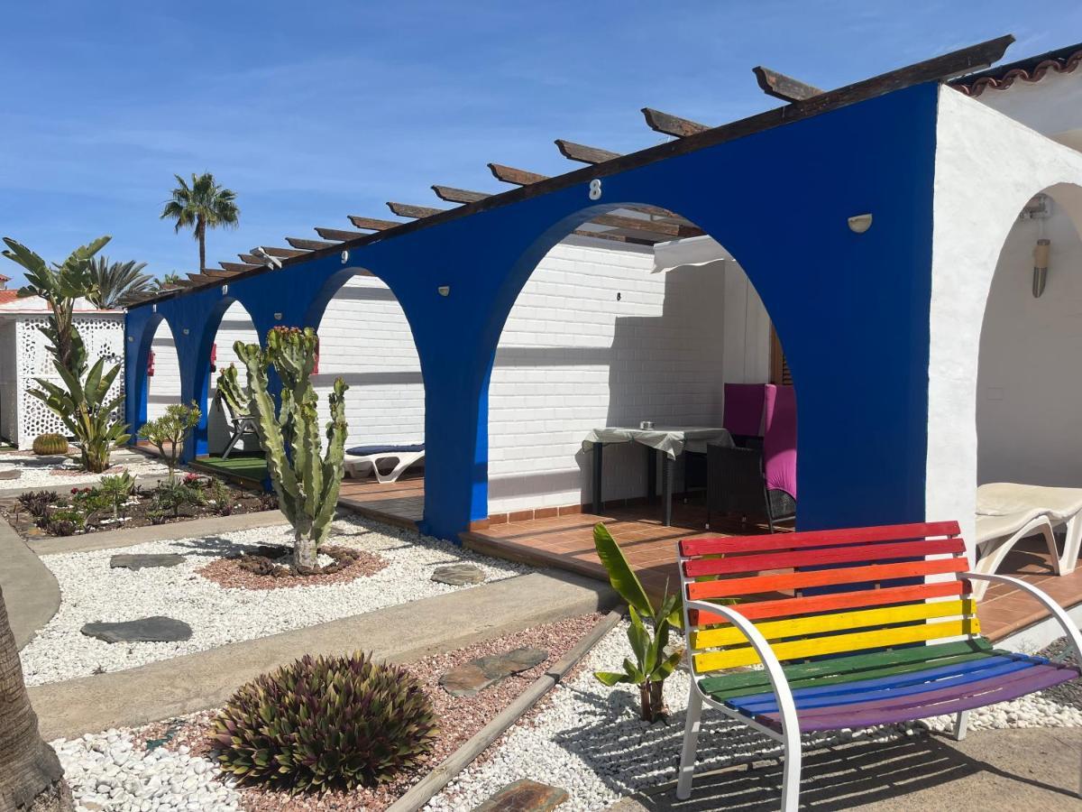 Rainbow Golf Bungalows, Gay Men-Only Resort Maspalomas  Ngoại thất bức ảnh