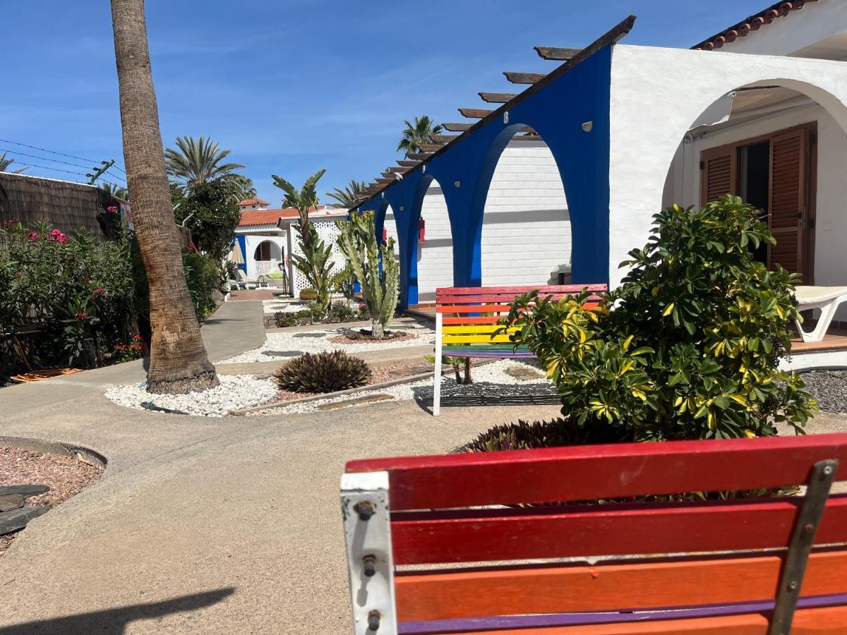 Rainbow Golf Bungalows, Gay Men-Only Resort Maspalomas  Ngoại thất bức ảnh